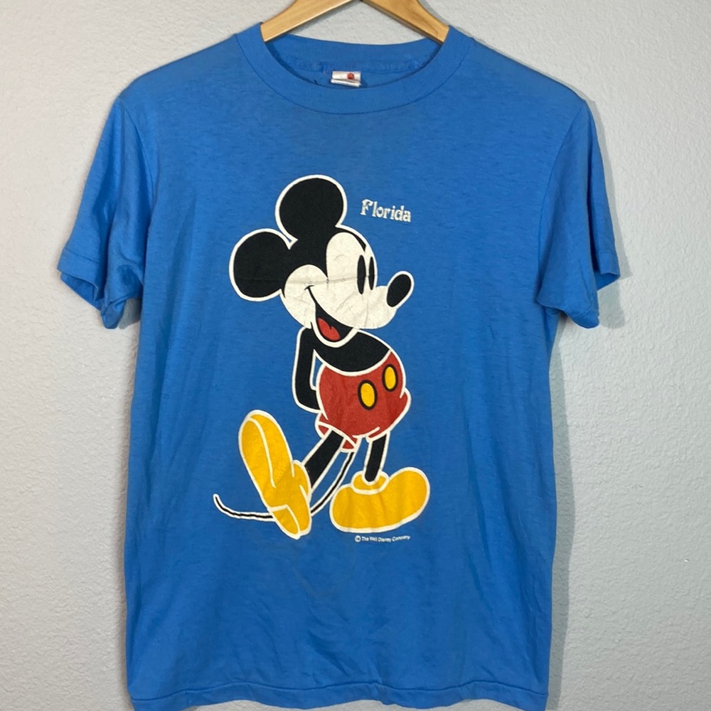 Vintage Disney Mickey‎ Mouse Screen Print T-Shirt